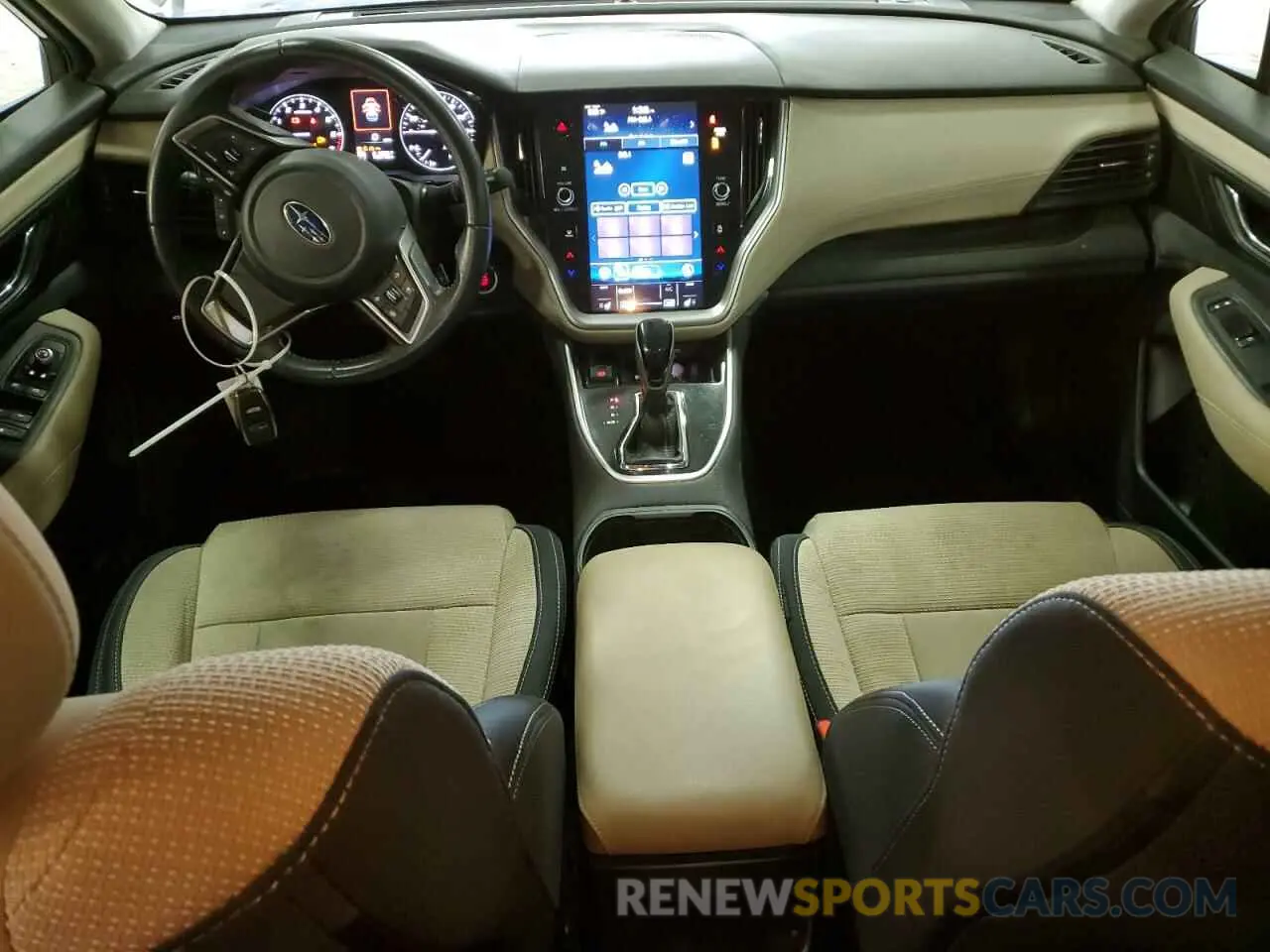 8 fotografías del automóvil dañado 4S4BTAFCXM3162869 SUBARU OUTBACK 2021