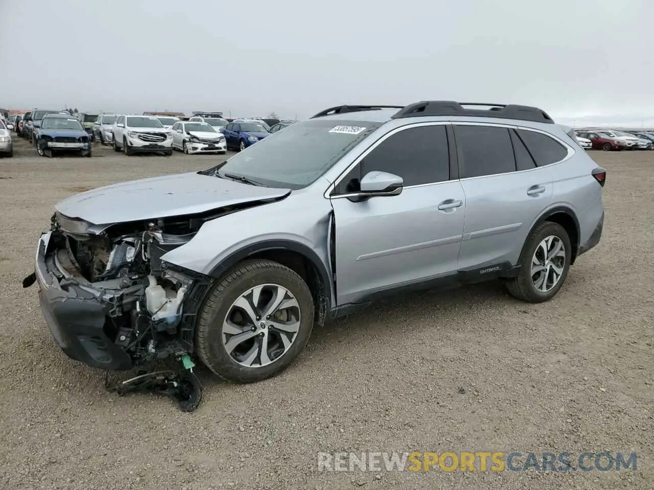 1 fotografías del automóvil dañado 4S4BTAMC2M3132915 SUBARU OUTBACK 2021