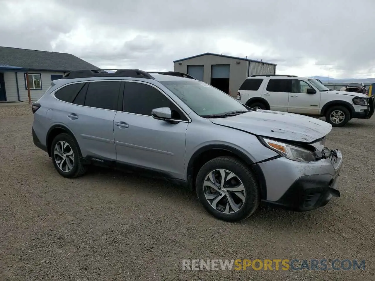 4 fotografías del automóvil dañado 4S4BTAMC2M3132915 SUBARU OUTBACK 2021