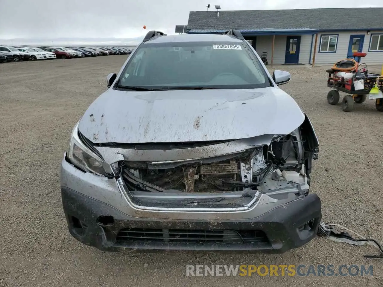 5 fotografías del automóvil dañado 4S4BTAMC2M3132915 SUBARU OUTBACK 2021