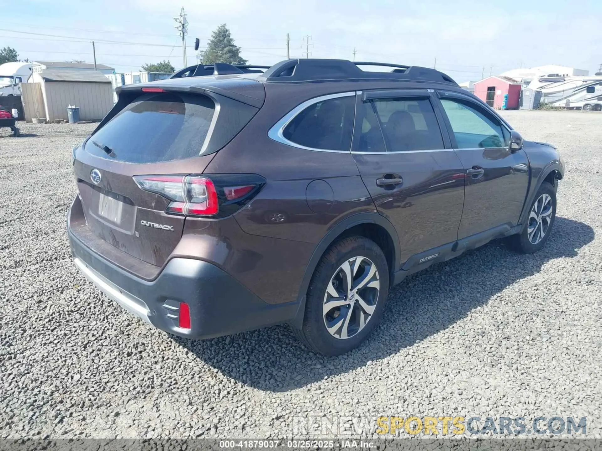 4 fotografías del automóvil dañado 4S4BTAMC9M3153356 SUBARU OUTBACK 2021