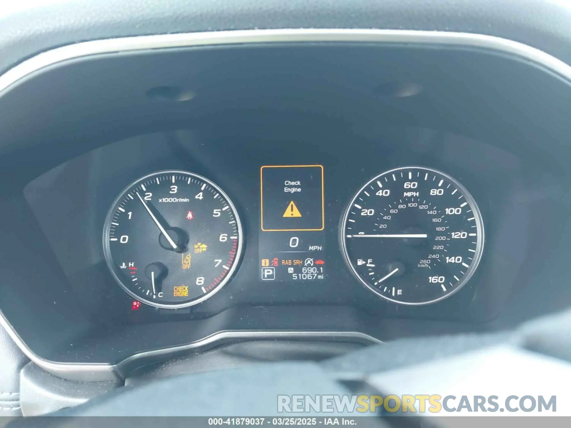 7 fotografías del automóvil dañado 4S4BTAMC9M3153356 SUBARU OUTBACK 2021