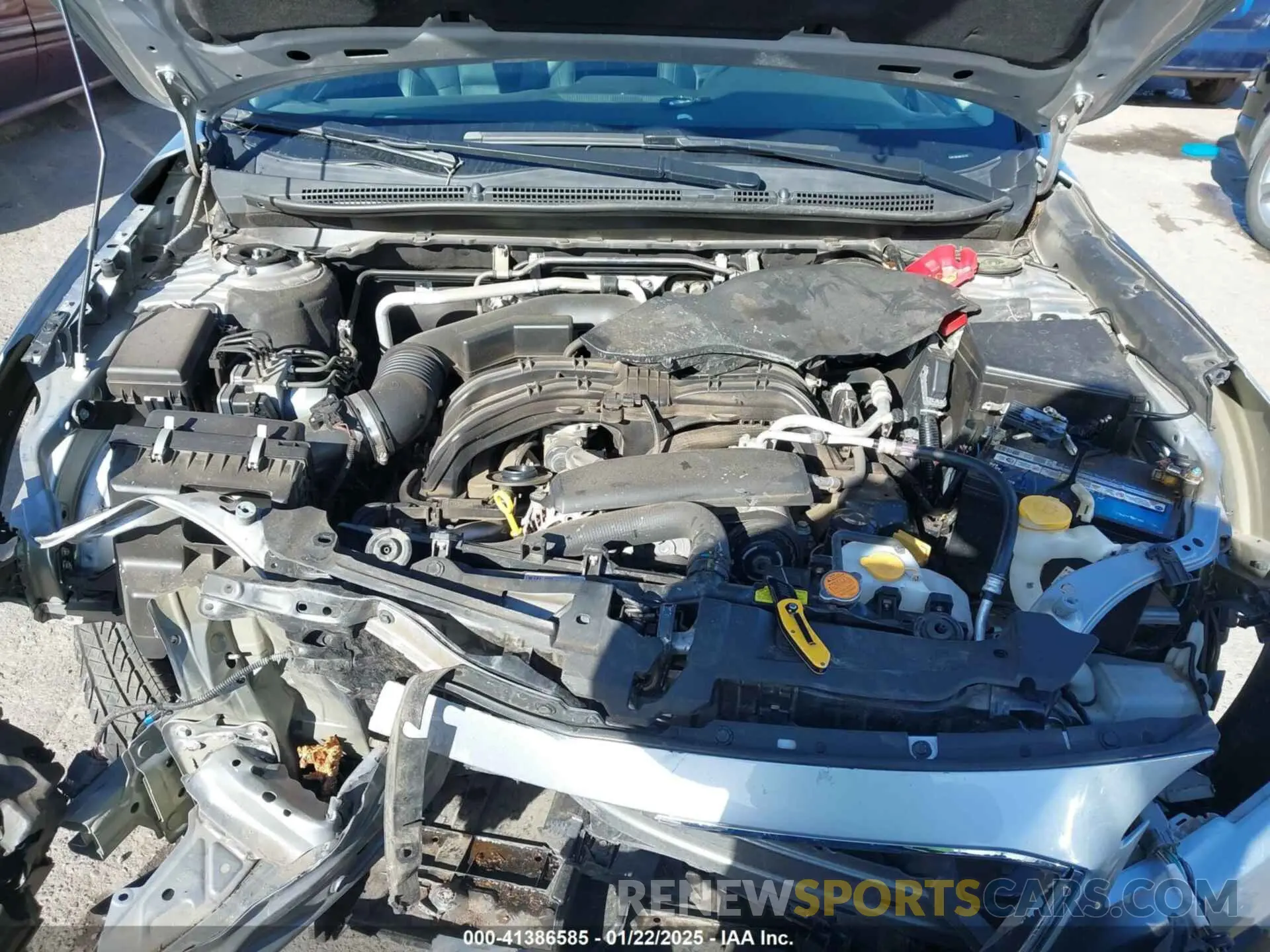 10 fotografías del automóvil dañado 4S4BTANC0M3107767 SUBARU OUTBACK 2021