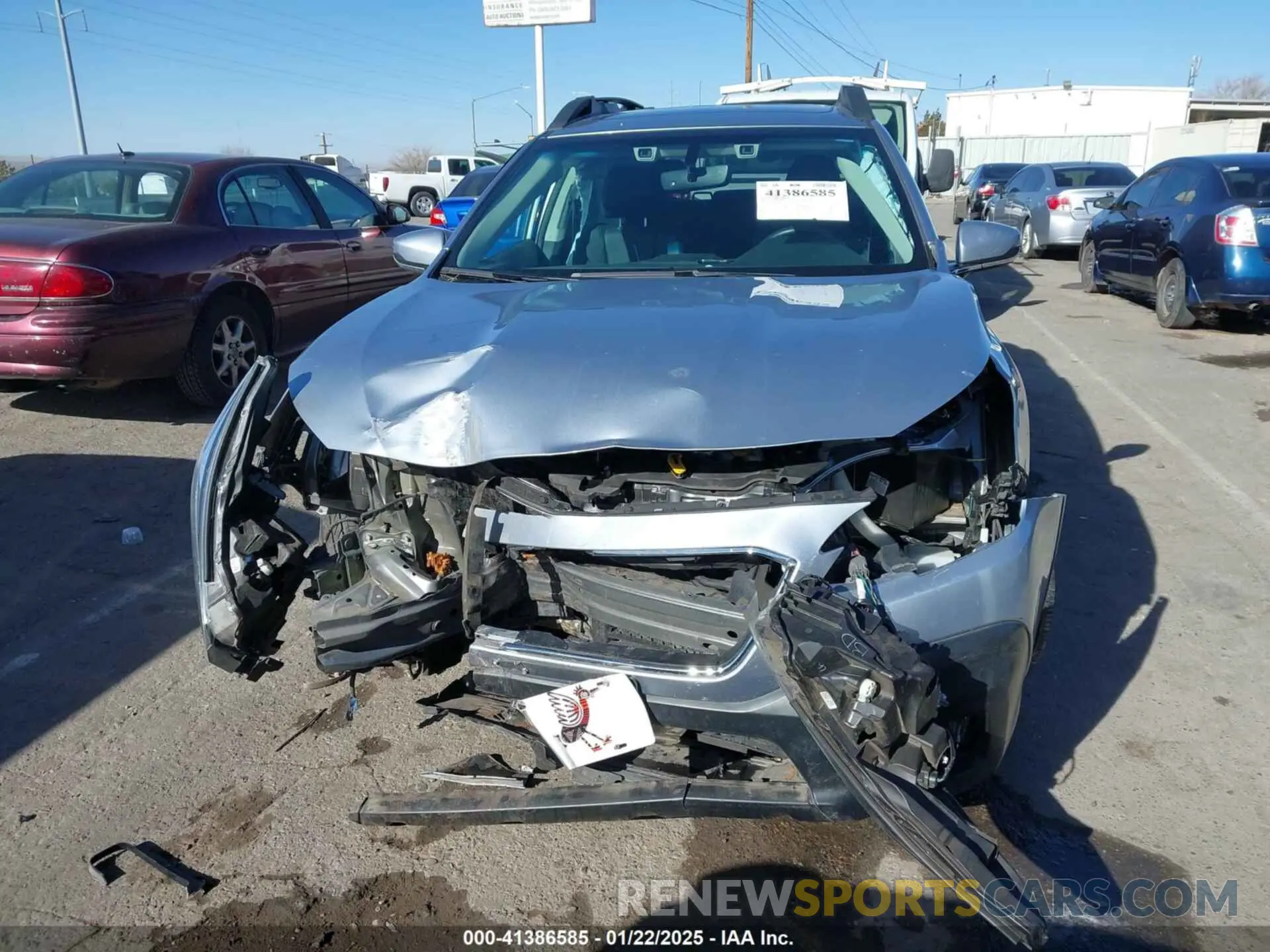 12 fotografías del automóvil dañado 4S4BTANC0M3107767 SUBARU OUTBACK 2021