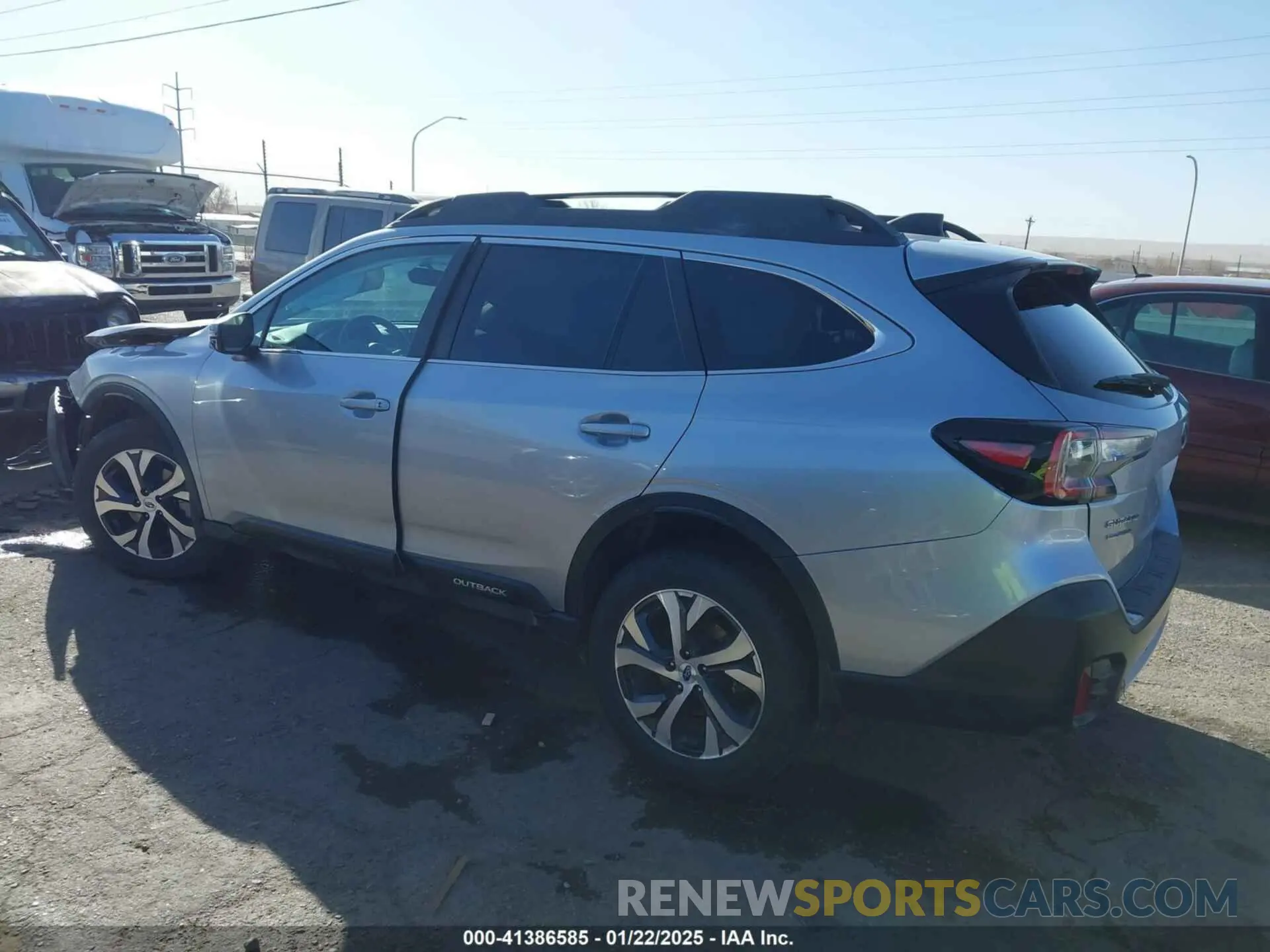 14 fotografías del automóvil dañado 4S4BTANC0M3107767 SUBARU OUTBACK 2021
