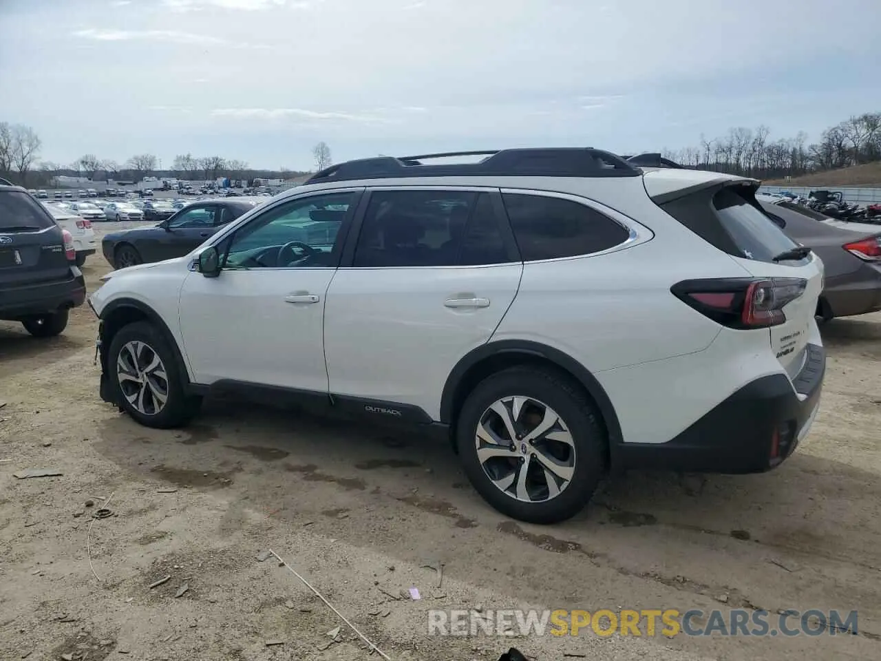 2 fotografías del automóvil dañado 4S4BTANC0M3108109 SUBARU OUTBACK 2021