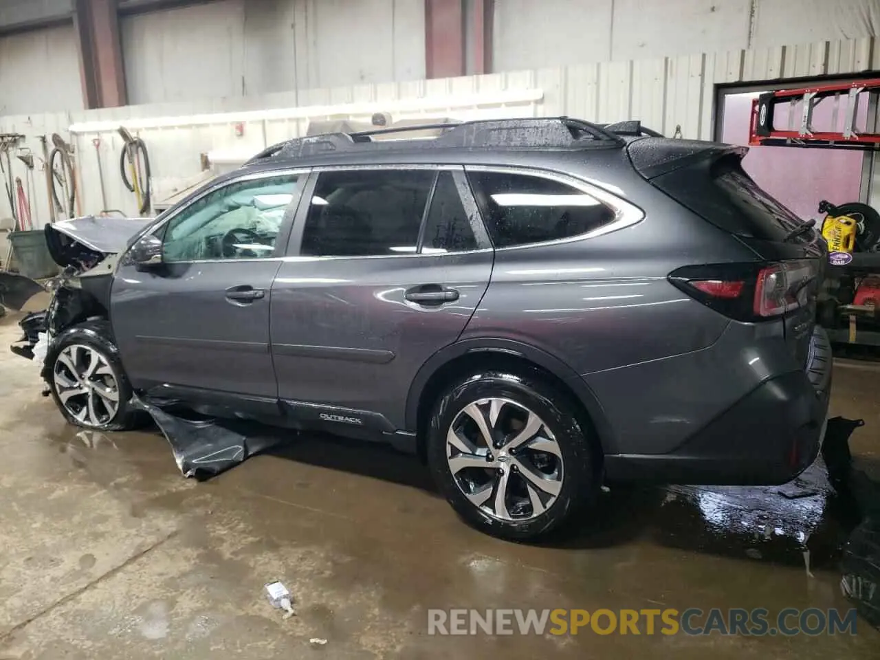 2 fotografías del automóvil dañado 4S4BTANC0M3127484 SUBARU OUTBACK 2021