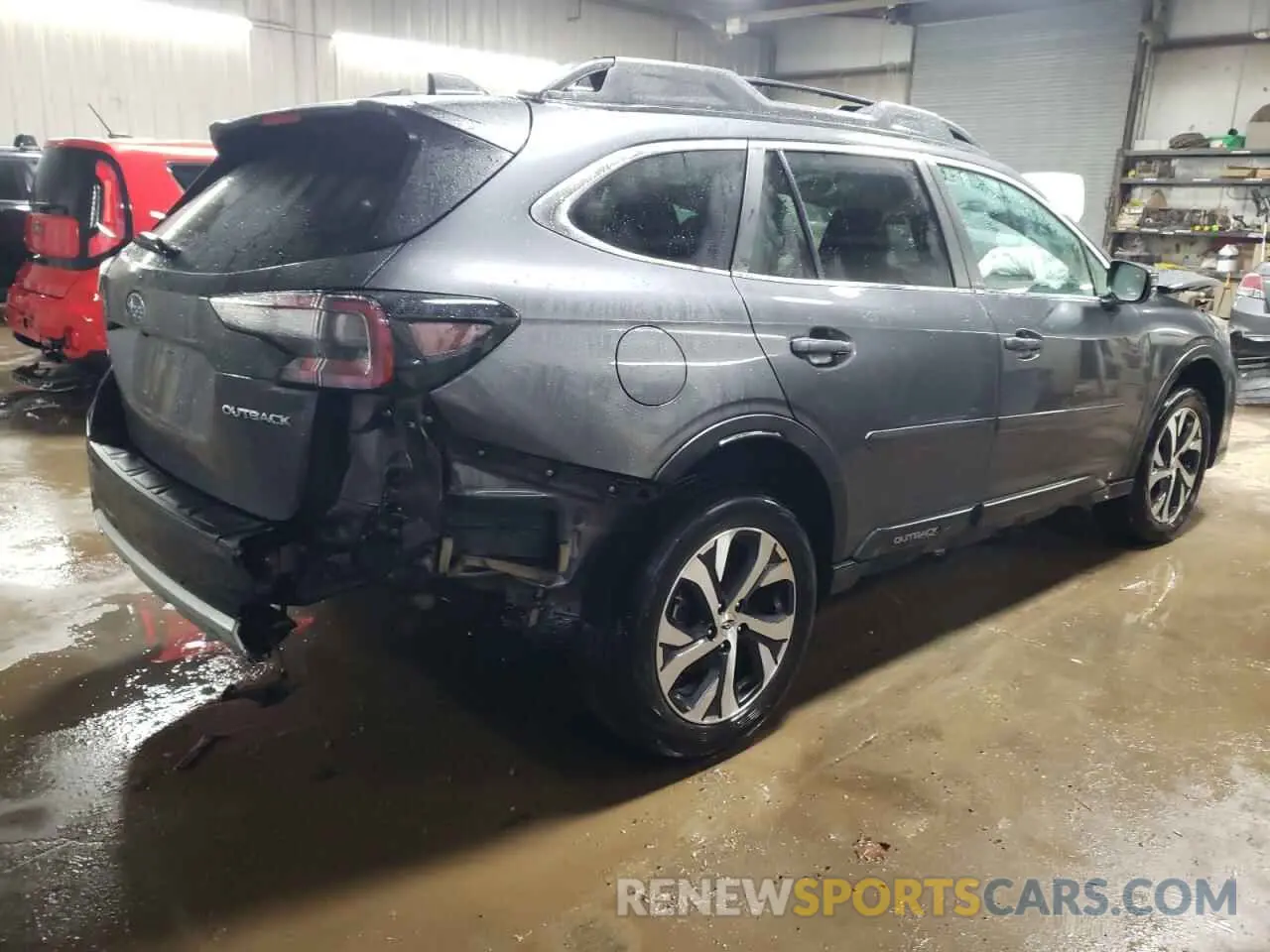 3 fotografías del automóvil dañado 4S4BTANC0M3127484 SUBARU OUTBACK 2021