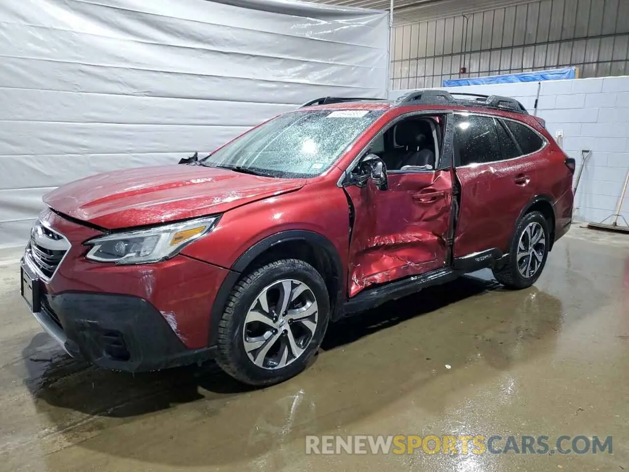1 fotografías del automóvil dañado 4S4BTANC0M3191959 SUBARU OUTBACK 2021