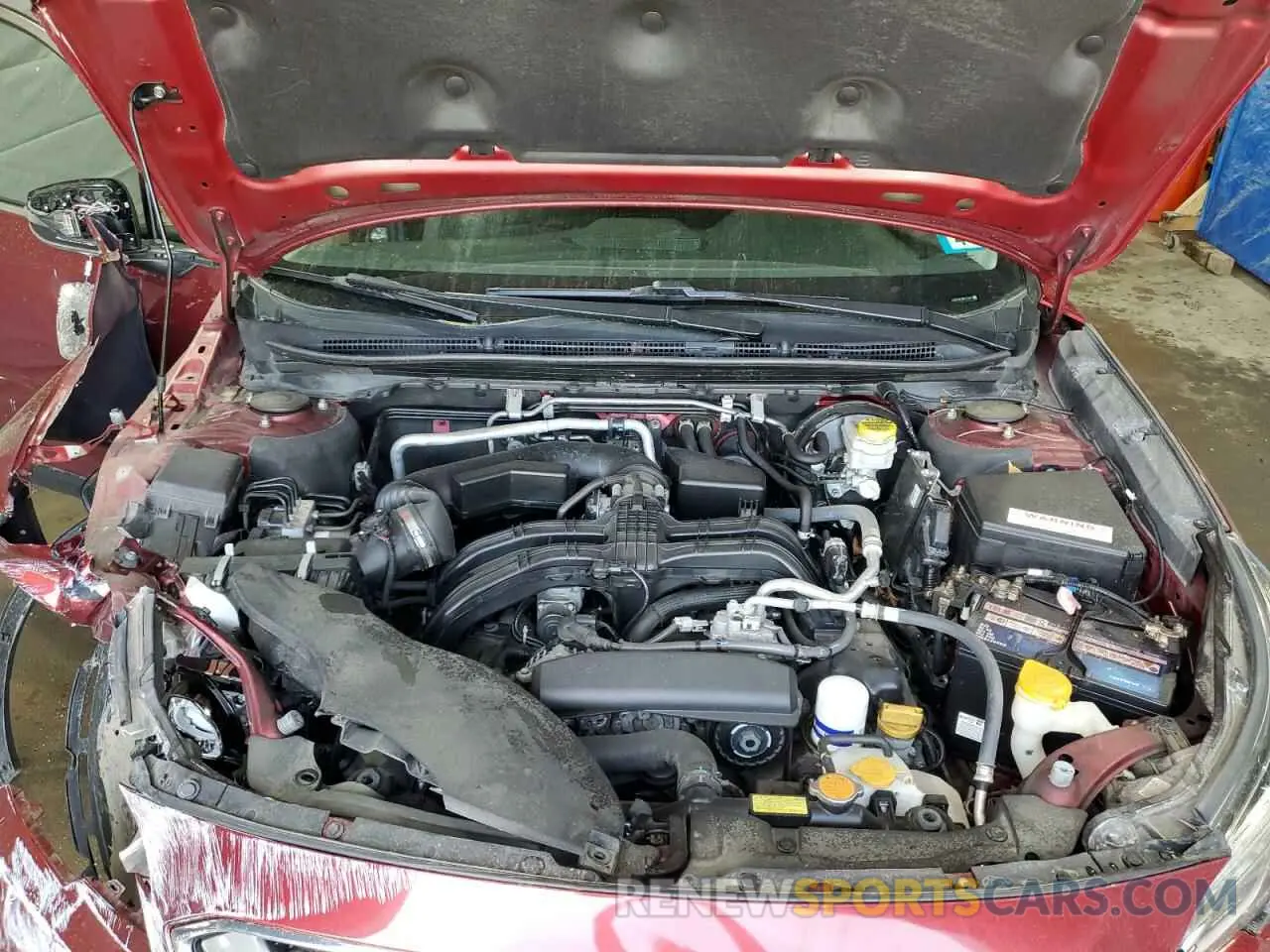 12 fotografías del automóvil dañado 4S4BTANC0M3191959 SUBARU OUTBACK 2021