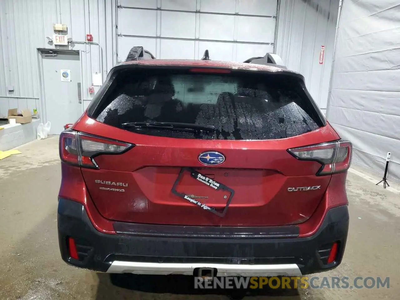 6 fotografías del automóvil dañado 4S4BTANC0M3191959 SUBARU OUTBACK 2021