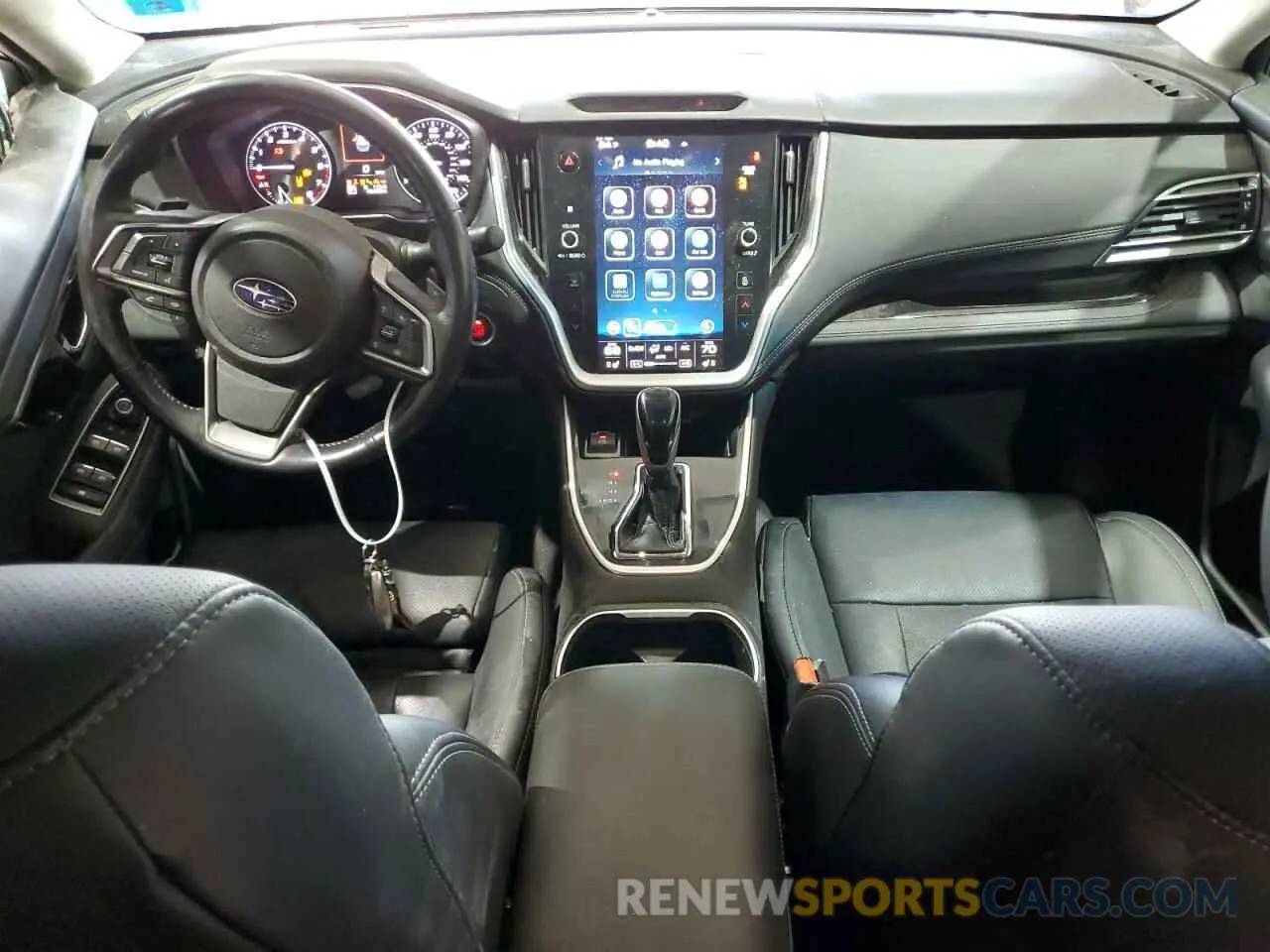 8 fotografías del automóvil dañado 4S4BTANC0M3191959 SUBARU OUTBACK 2021