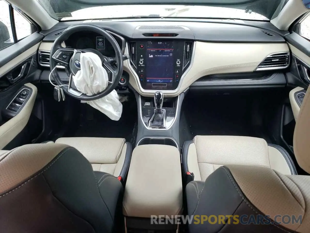8 fotografías del automóvil dañado 4S4BTANC1M3161546 SUBARU OUTBACK 2021