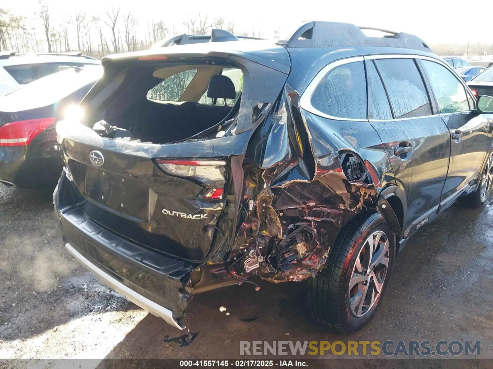 6 fotografías del automóvil dañado 4S4BTANC2M3184334 SUBARU OUTBACK 2021