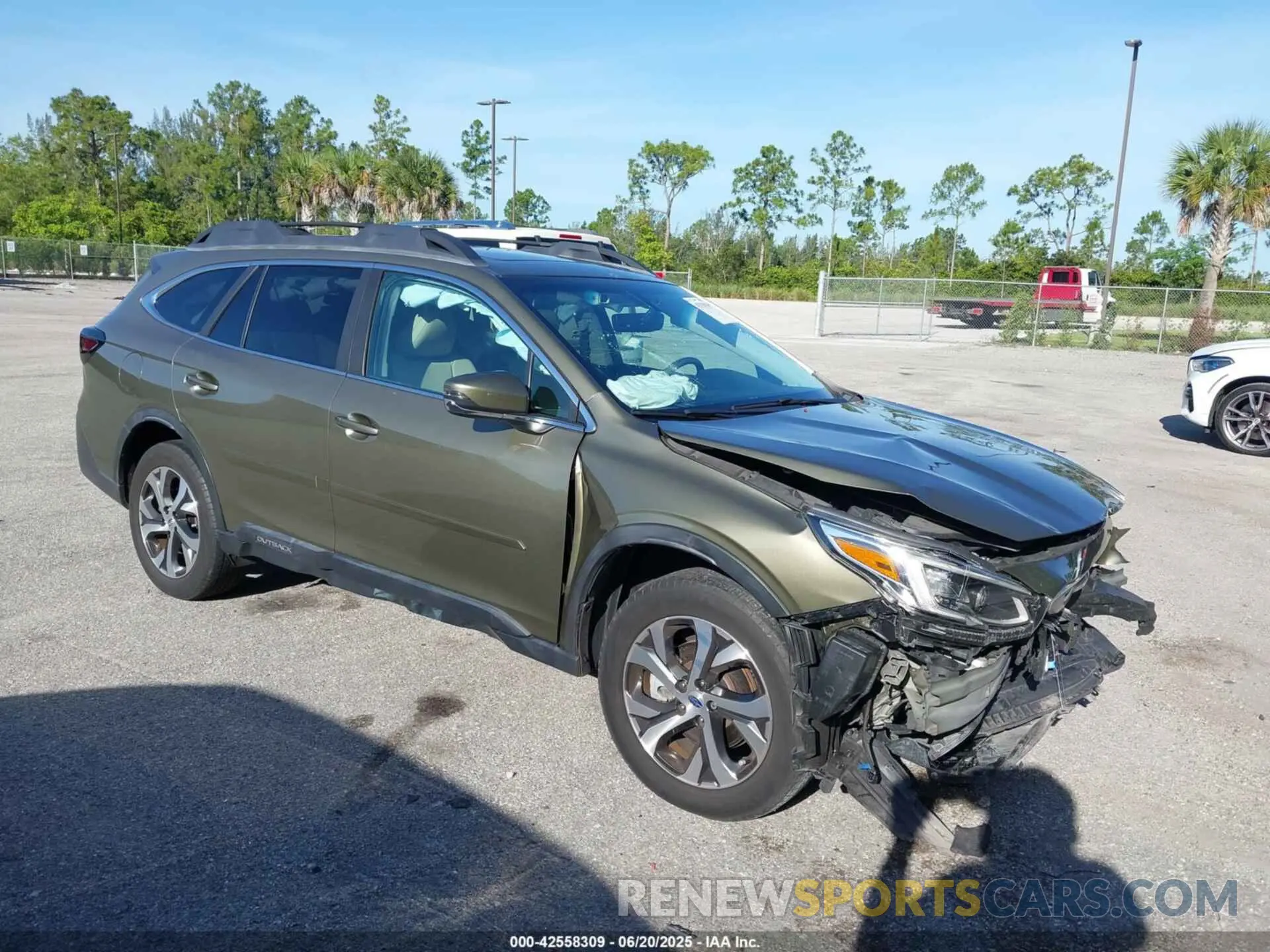 1 fotografías del automóvil dañado 4S4BTANC3M3164089 SUBARU OUTBACK 2021
