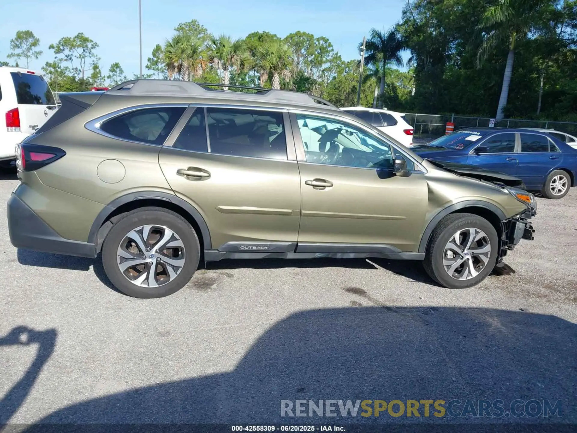 14 fotografías del automóvil dañado 4S4BTANC3M3164089 SUBARU OUTBACK 2021