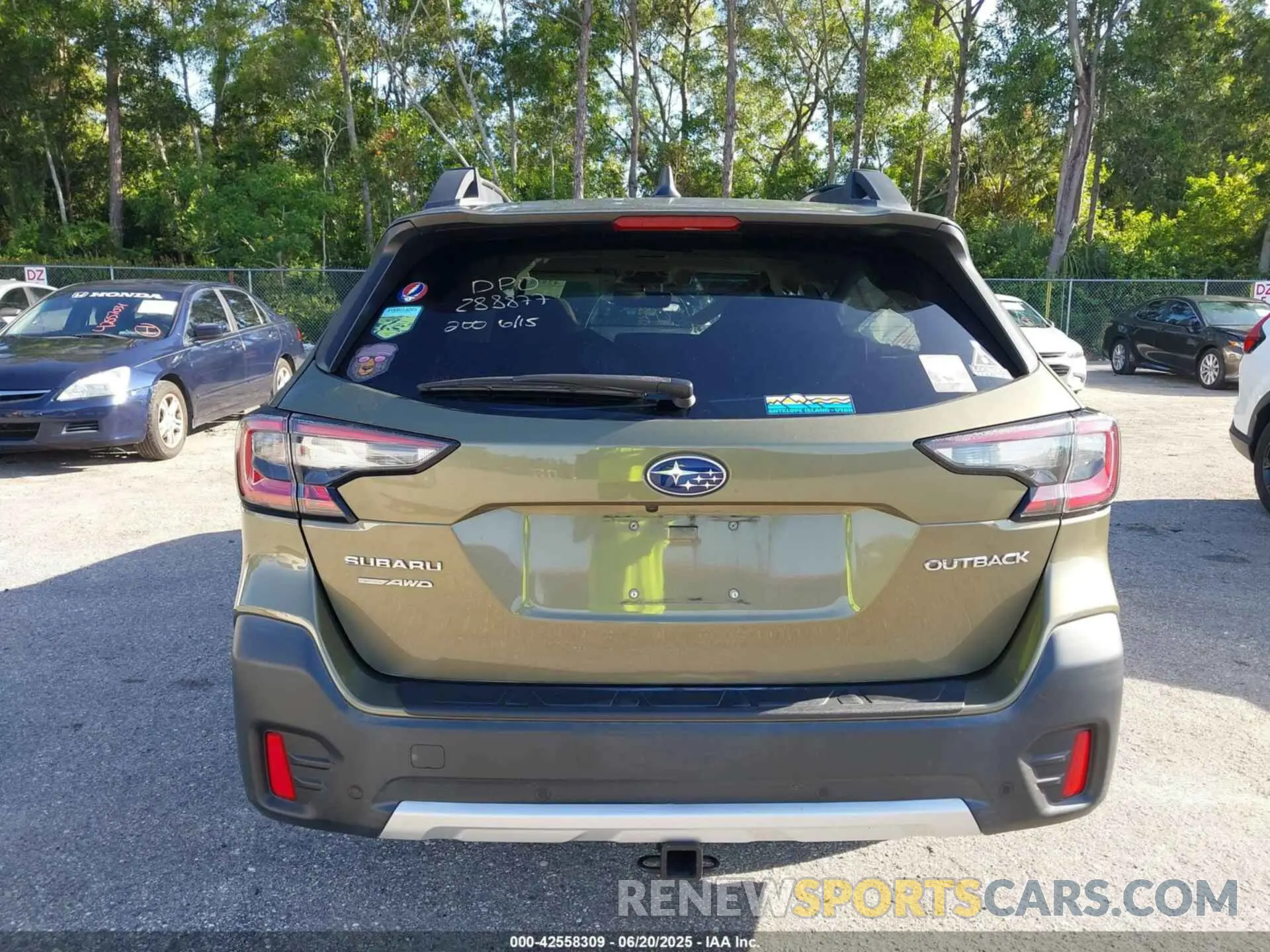17 fotografías del automóvil dañado 4S4BTANC3M3164089 SUBARU OUTBACK 2021