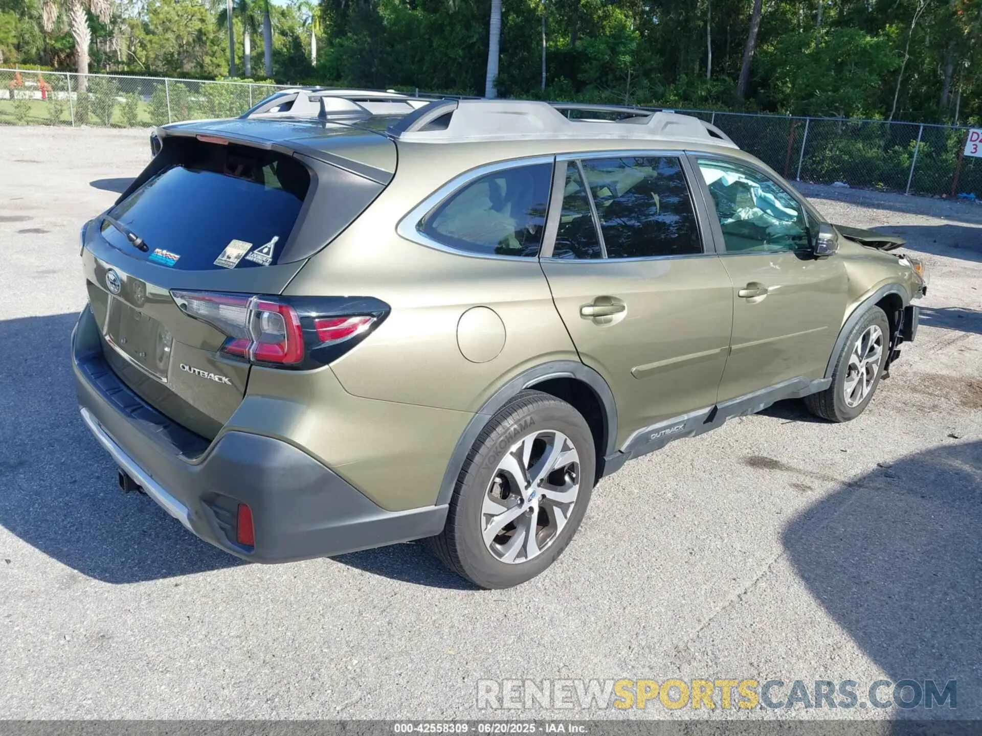 4 fotografías del automóvil dañado 4S4BTANC3M3164089 SUBARU OUTBACK 2021