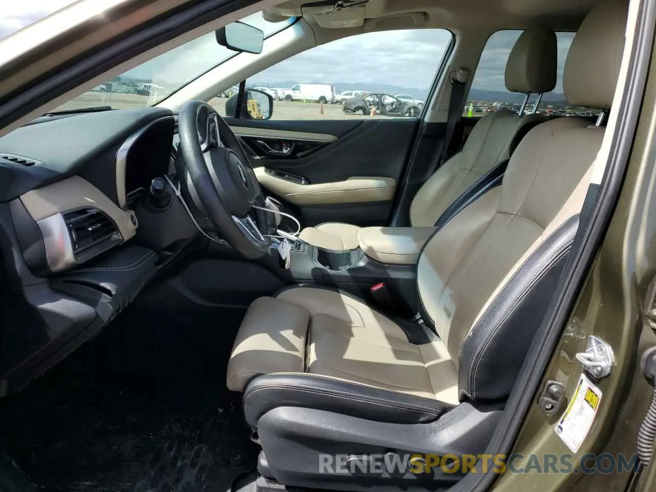 7 fotografías del automóvil dañado 4S4BTANC4M3149472 SUBARU OUTBACK 2021