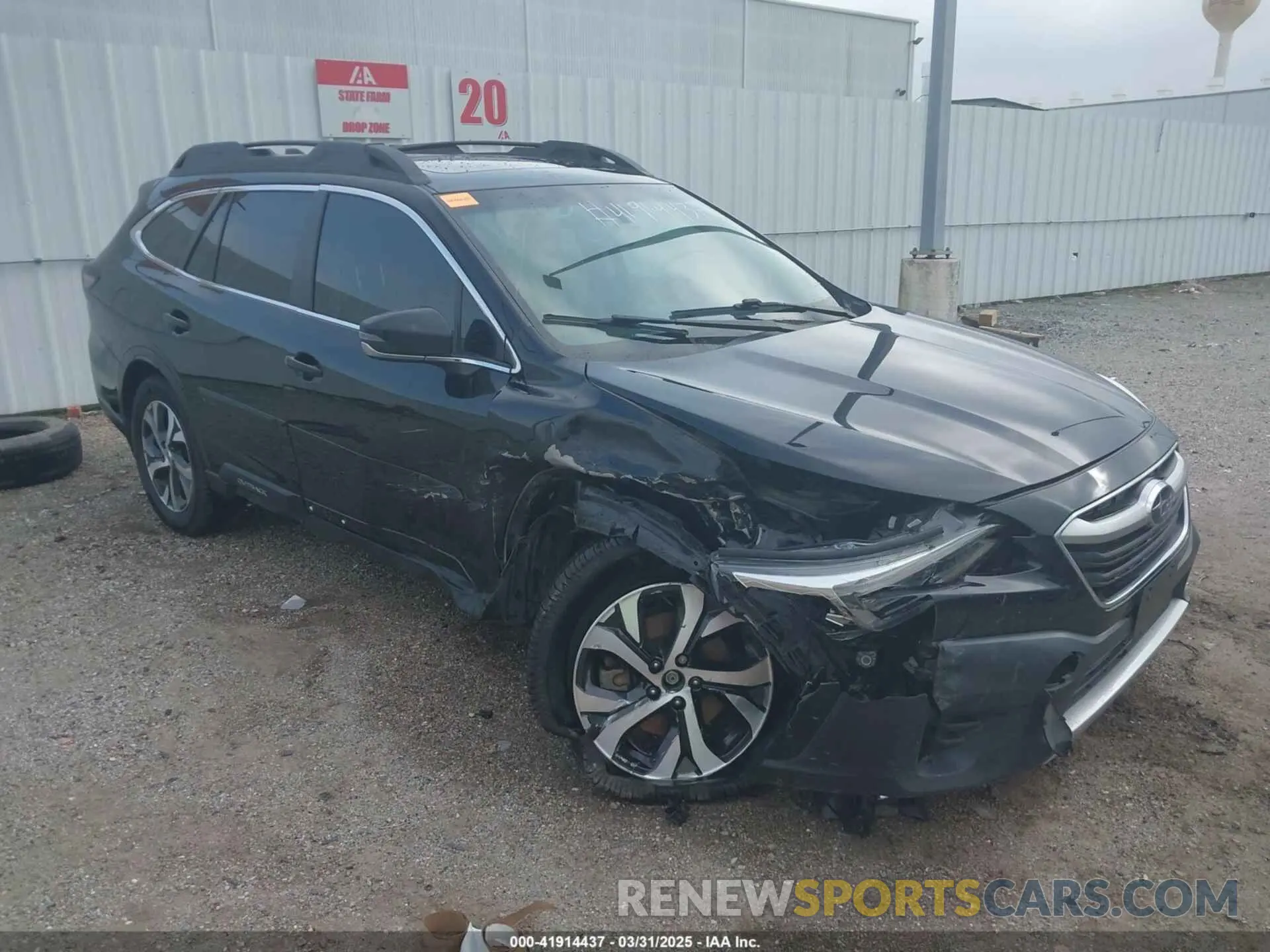 1 fotografías del automóvil dañado 4S4BTANC4M3205829 SUBARU OUTBACK 2021