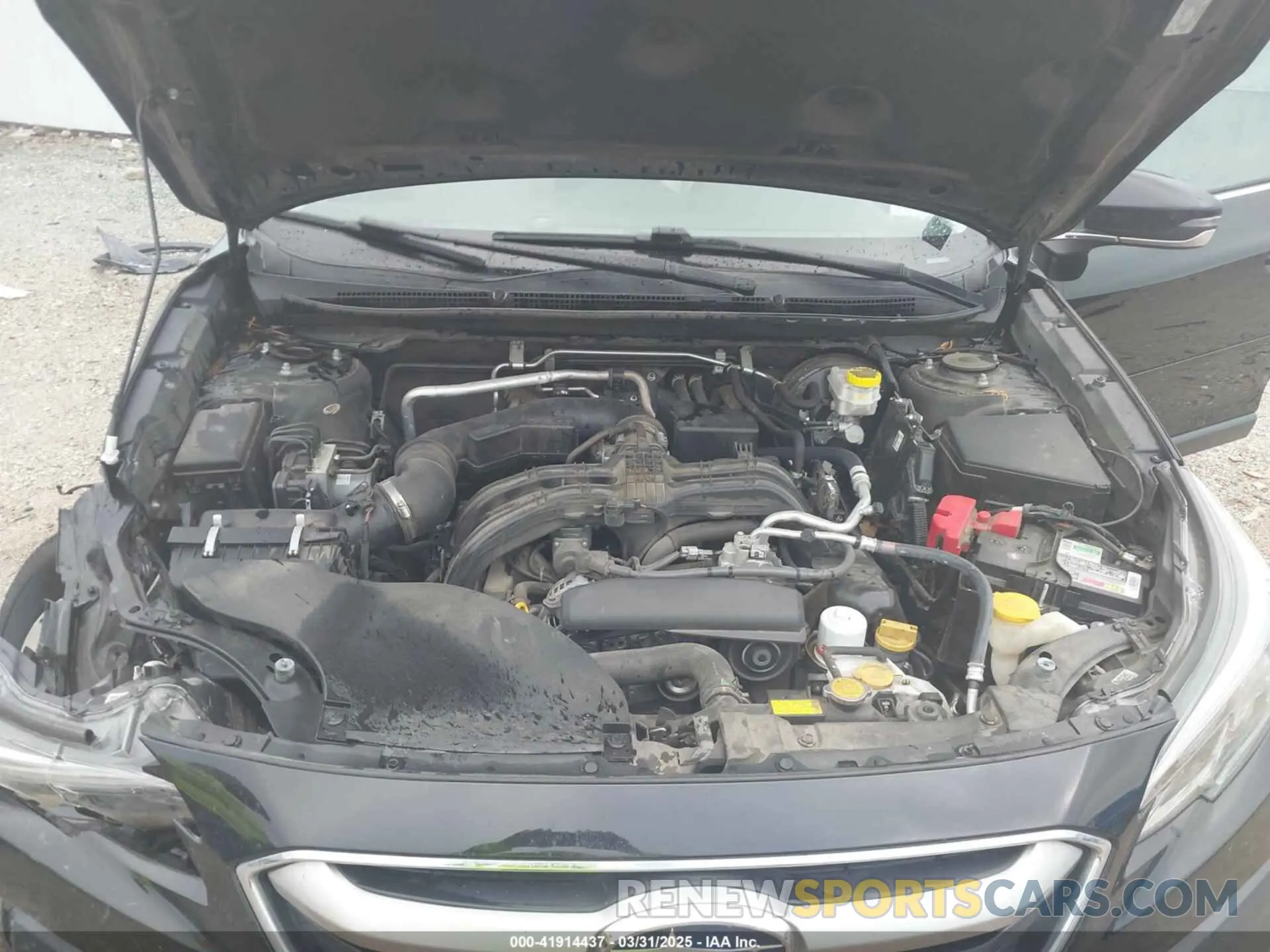 10 fotografías del automóvil dañado 4S4BTANC4M3205829 SUBARU OUTBACK 2021