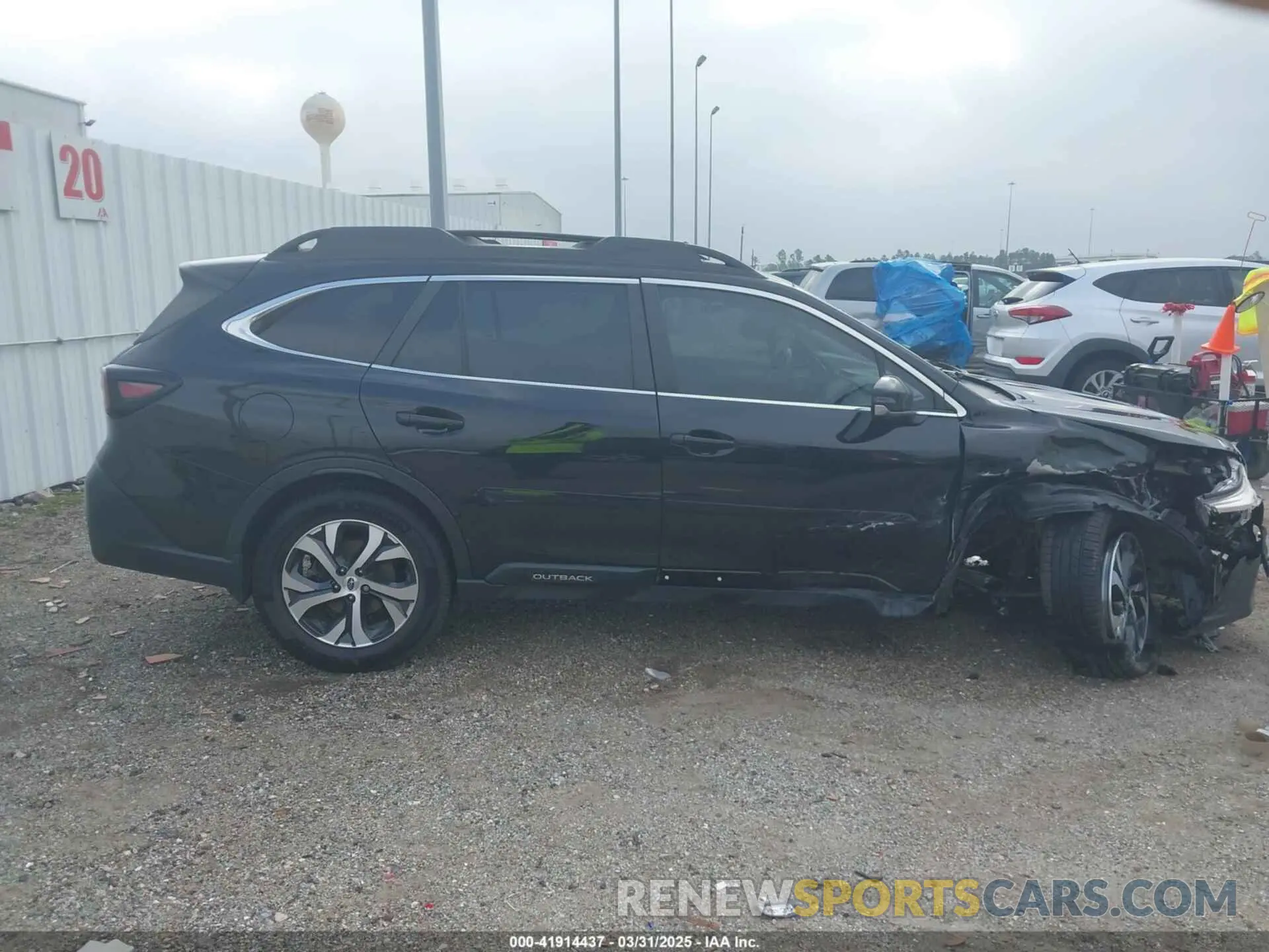 13 fotografías del automóvil dañado 4S4BTANC4M3205829 SUBARU OUTBACK 2021