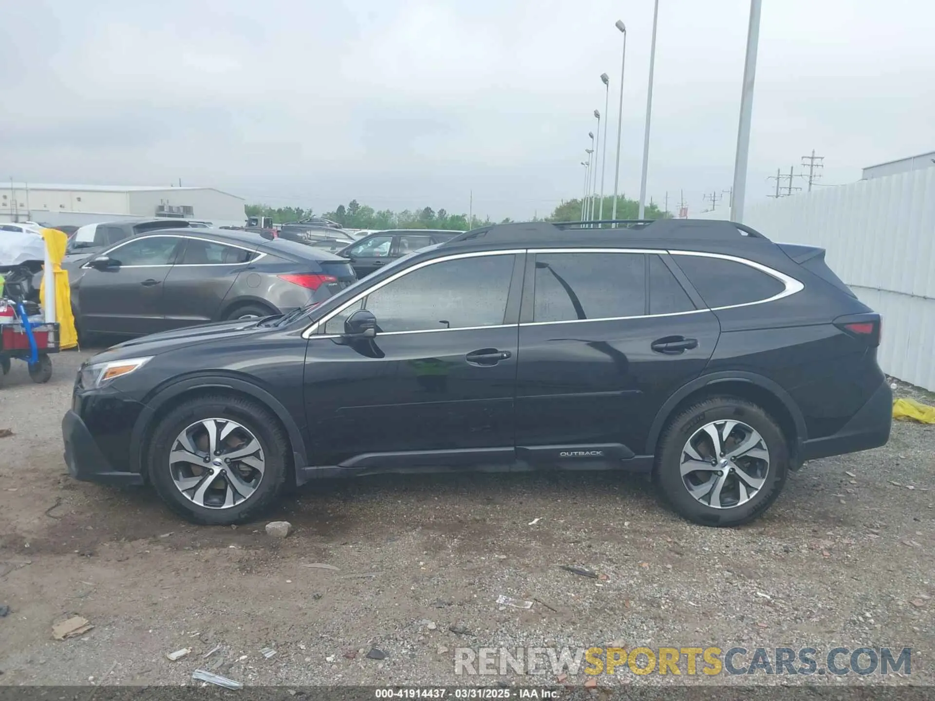 14 fotografías del automóvil dañado 4S4BTANC4M3205829 SUBARU OUTBACK 2021
