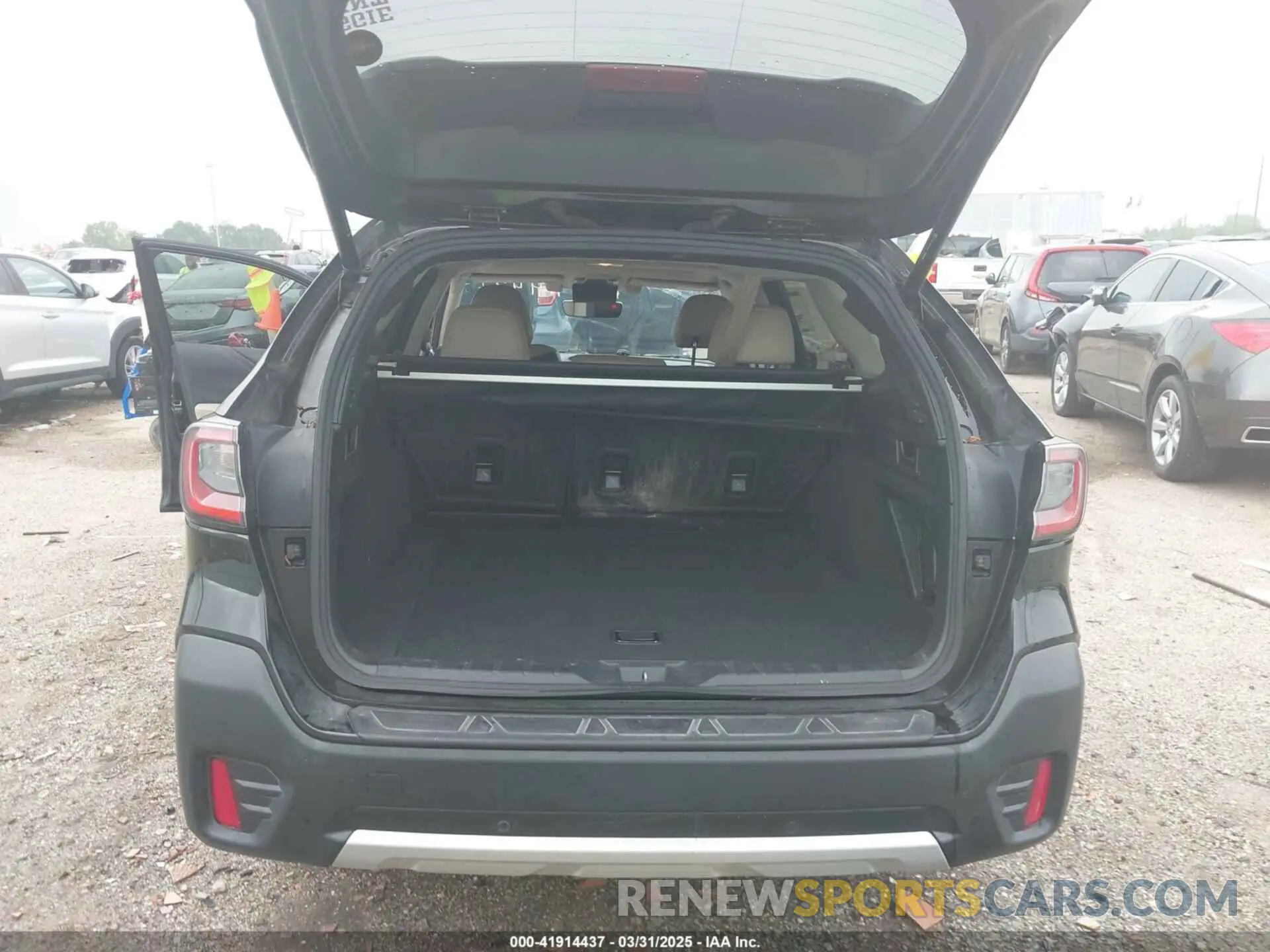 17 fotografías del automóvil dañado 4S4BTANC4M3205829 SUBARU OUTBACK 2021