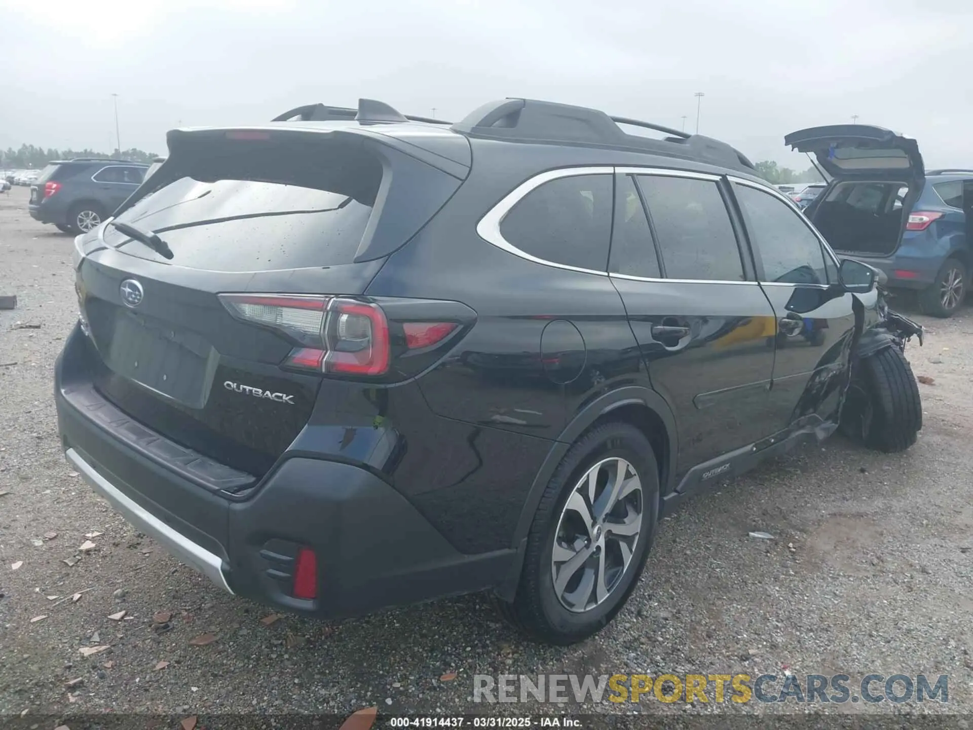 4 fotografías del automóvil dañado 4S4BTANC4M3205829 SUBARU OUTBACK 2021