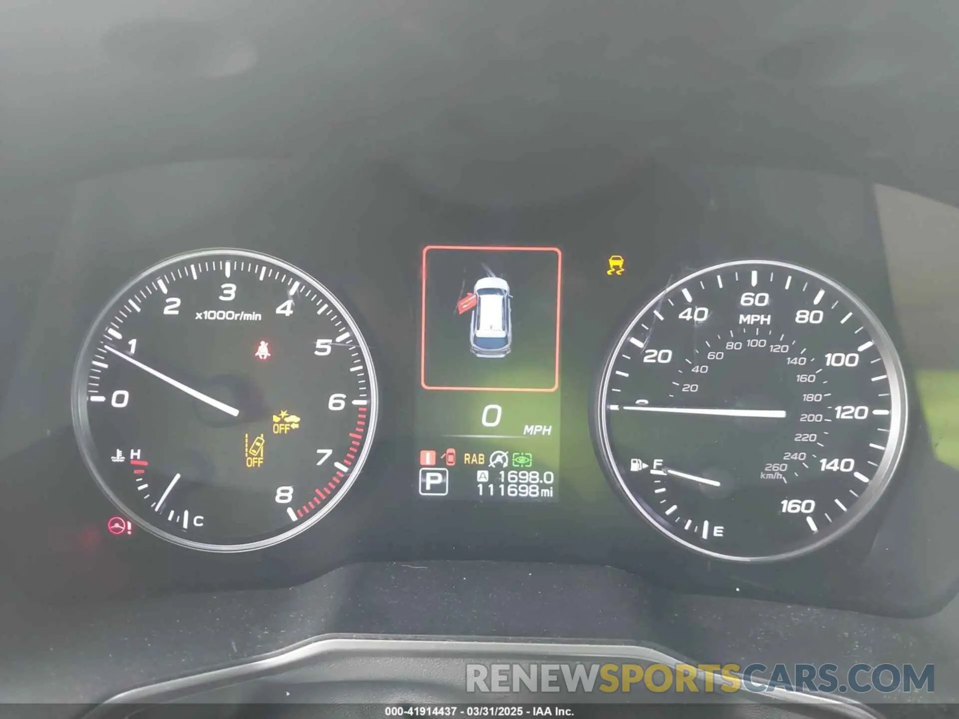 7 fotografías del automóvil dañado 4S4BTANC4M3205829 SUBARU OUTBACK 2021