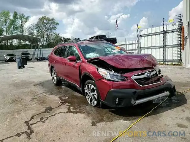 14 fotografías del automóvil dañado 4S4BTANC5M3207668 SUBARU OUTBACK 2021