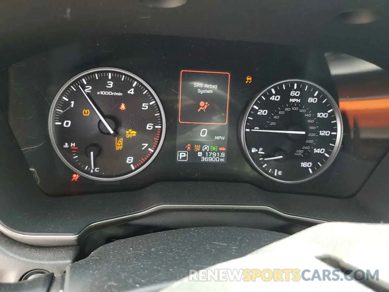 9 fotografías del automóvil dañado 4S4BTANC5M3207668 SUBARU OUTBACK 2021