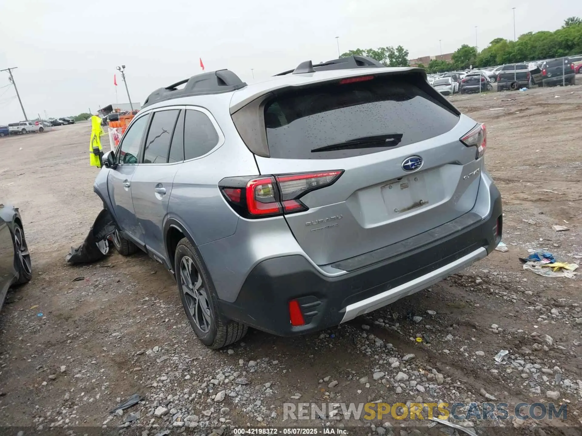 3 fotografías del automóvil dañado 4S4BTANC6M3161350 SUBARU OUTBACK 2021
