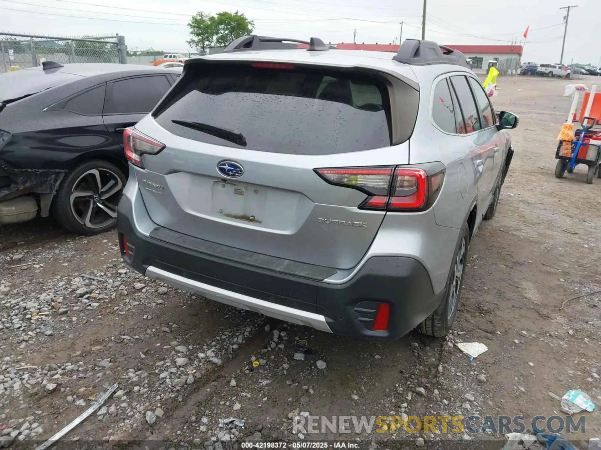 4 fotografías del automóvil dañado 4S4BTANC6M3161350 SUBARU OUTBACK 2021