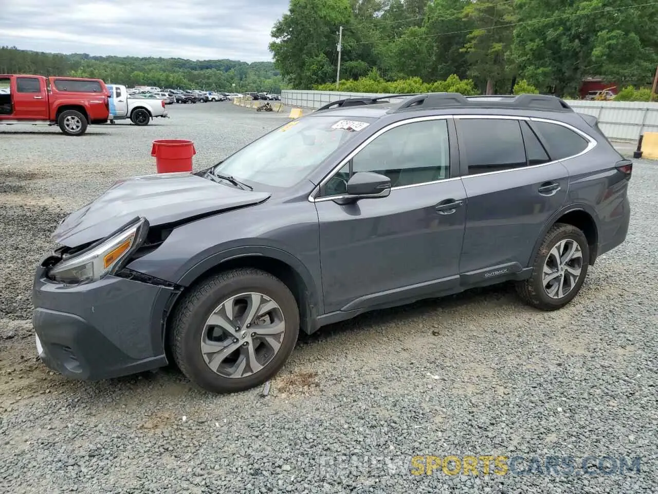 1 fotografías del automóvil dañado 4S4BTANC7M3183485 SUBARU OUTBACK 2021