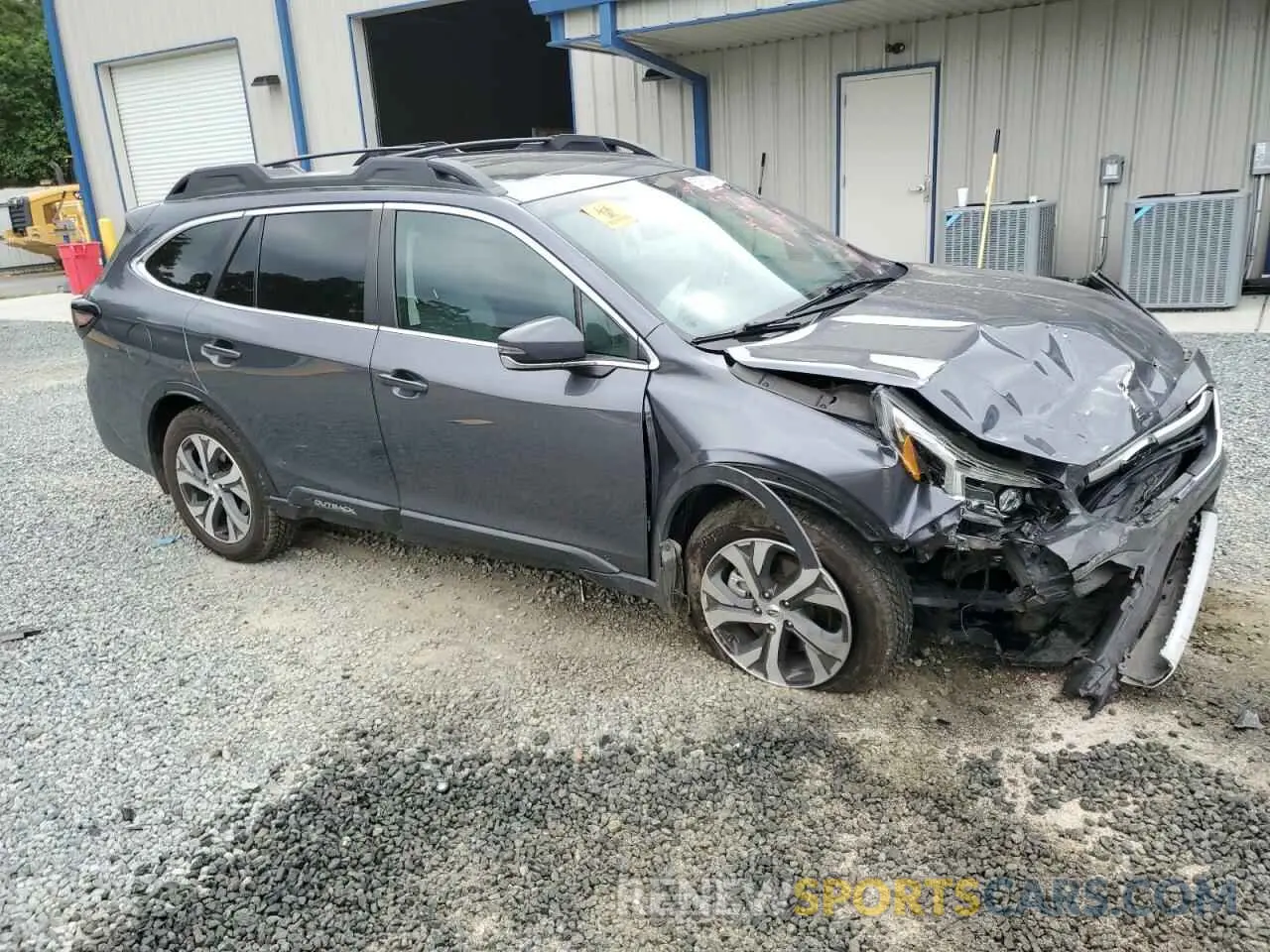 4 fotografías del automóvil dañado 4S4BTANC7M3183485 SUBARU OUTBACK 2021