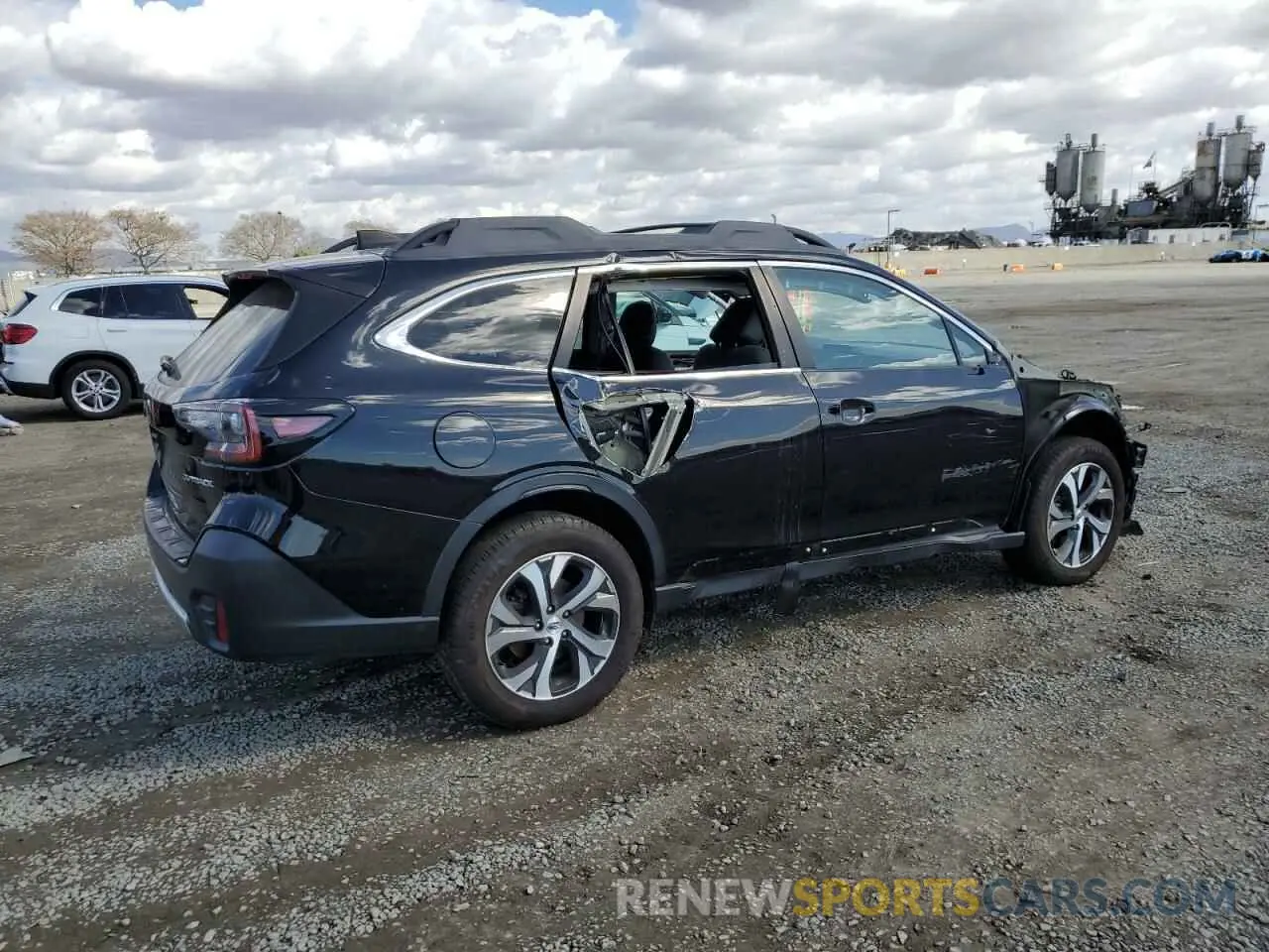 3 fotografías del automóvil dañado 4S4BTANC7M3211804 SUBARU OUTBACK 2021