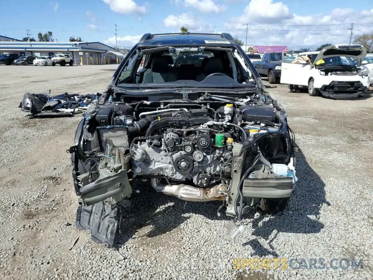 5 fotografías del automóvil dañado 4S4BTANC7M3211804 SUBARU OUTBACK 2021