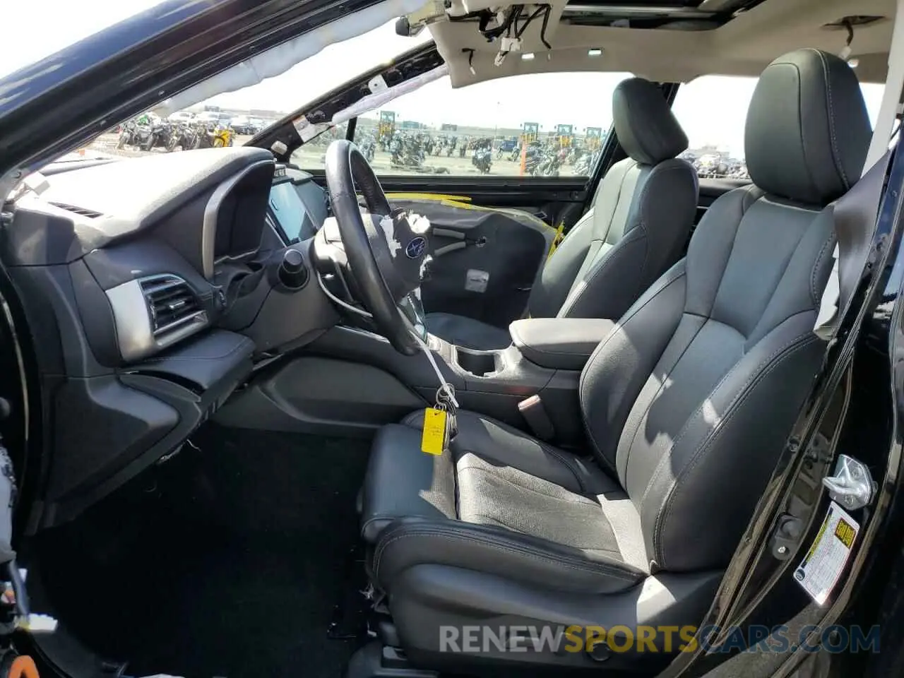7 fotografías del automóvil dañado 4S4BTANC7M3211804 SUBARU OUTBACK 2021
