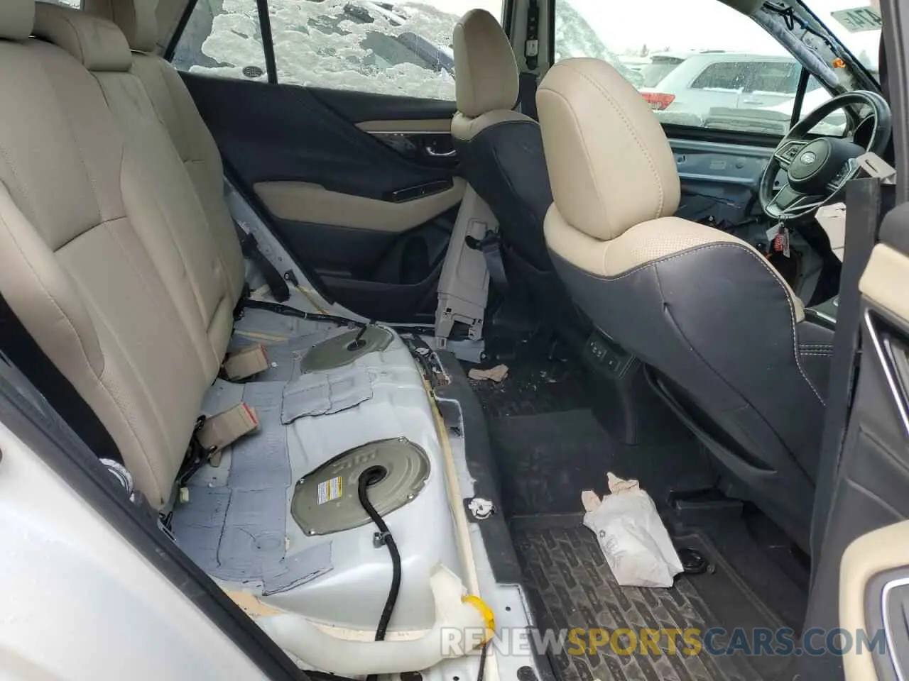 10 fotografías del automóvil dañado 4S4BTANC9M3161679 SUBARU OUTBACK 2021