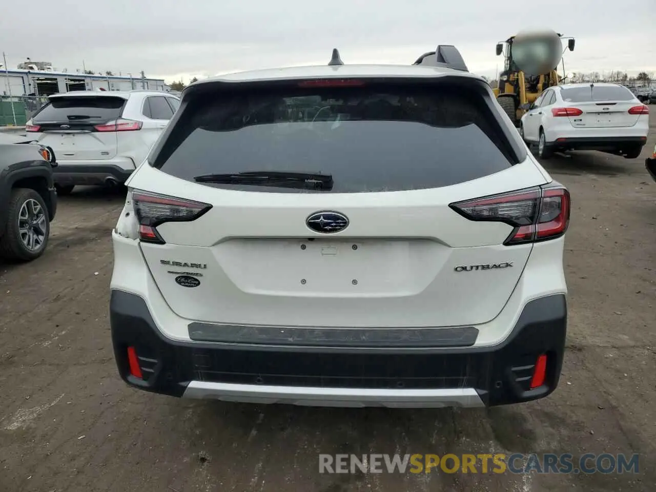 6 fotografías del automóvil dañado 4S4BTANC9M3161679 SUBARU OUTBACK 2021