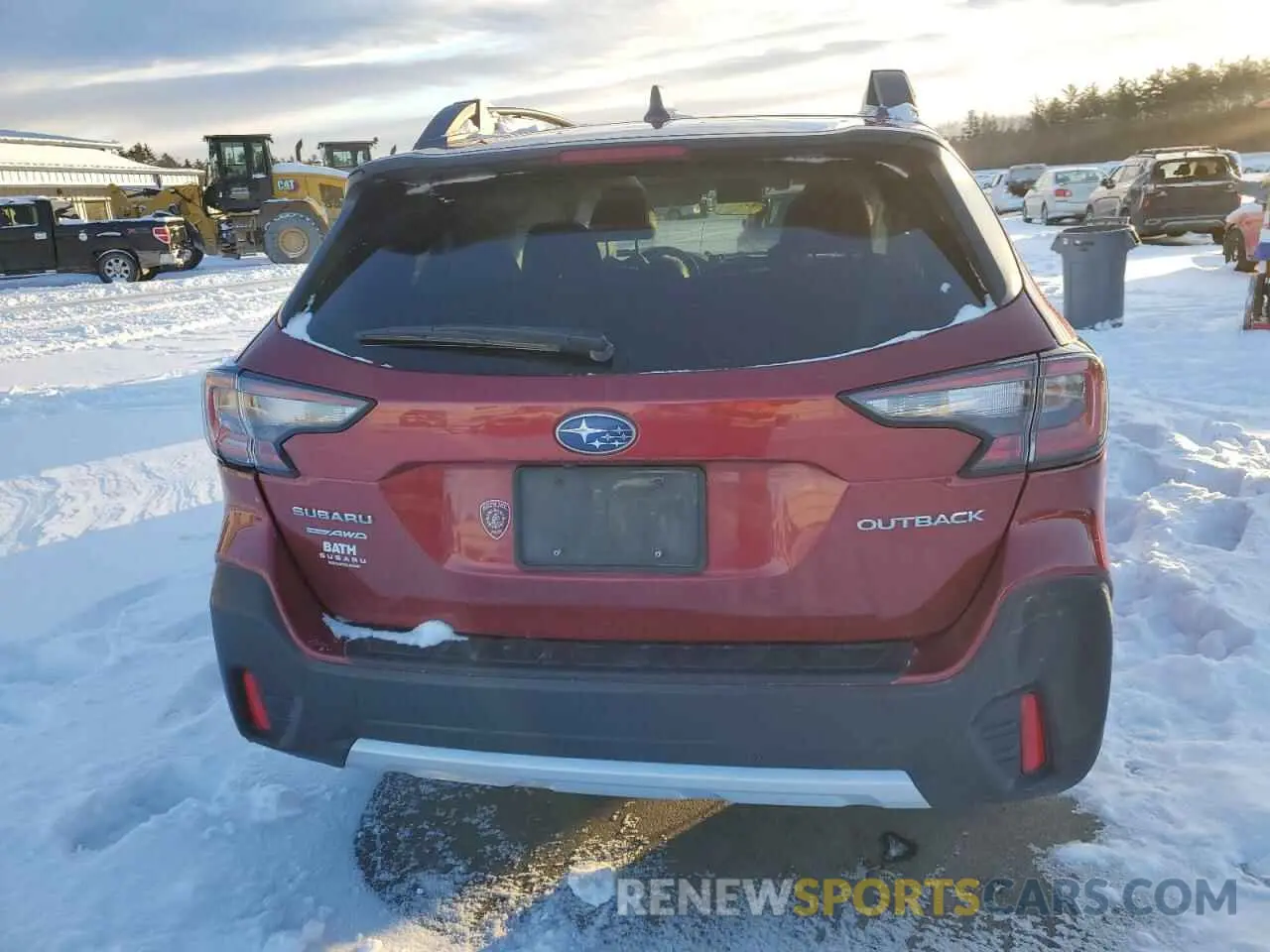 6 fotografías del automóvil dañado 4S4BTANCXM3118968 SUBARU OUTBACK 2021