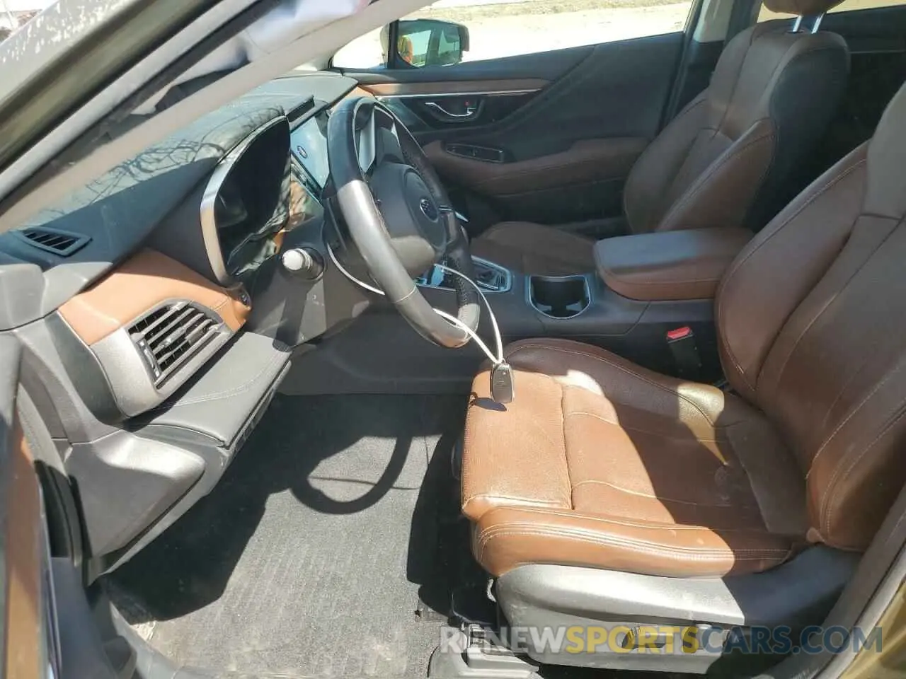 7 fotografías del automóvil dañado 4S4BTAPC0M3107779 SUBARU OUTBACK 2021