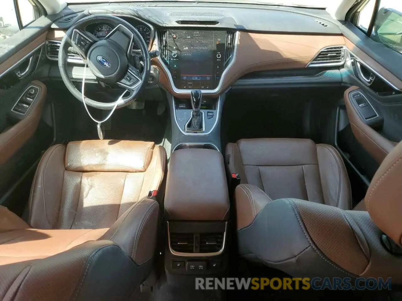 8 fotografías del automóvil dañado 4S4BTAPC0M3107779 SUBARU OUTBACK 2021