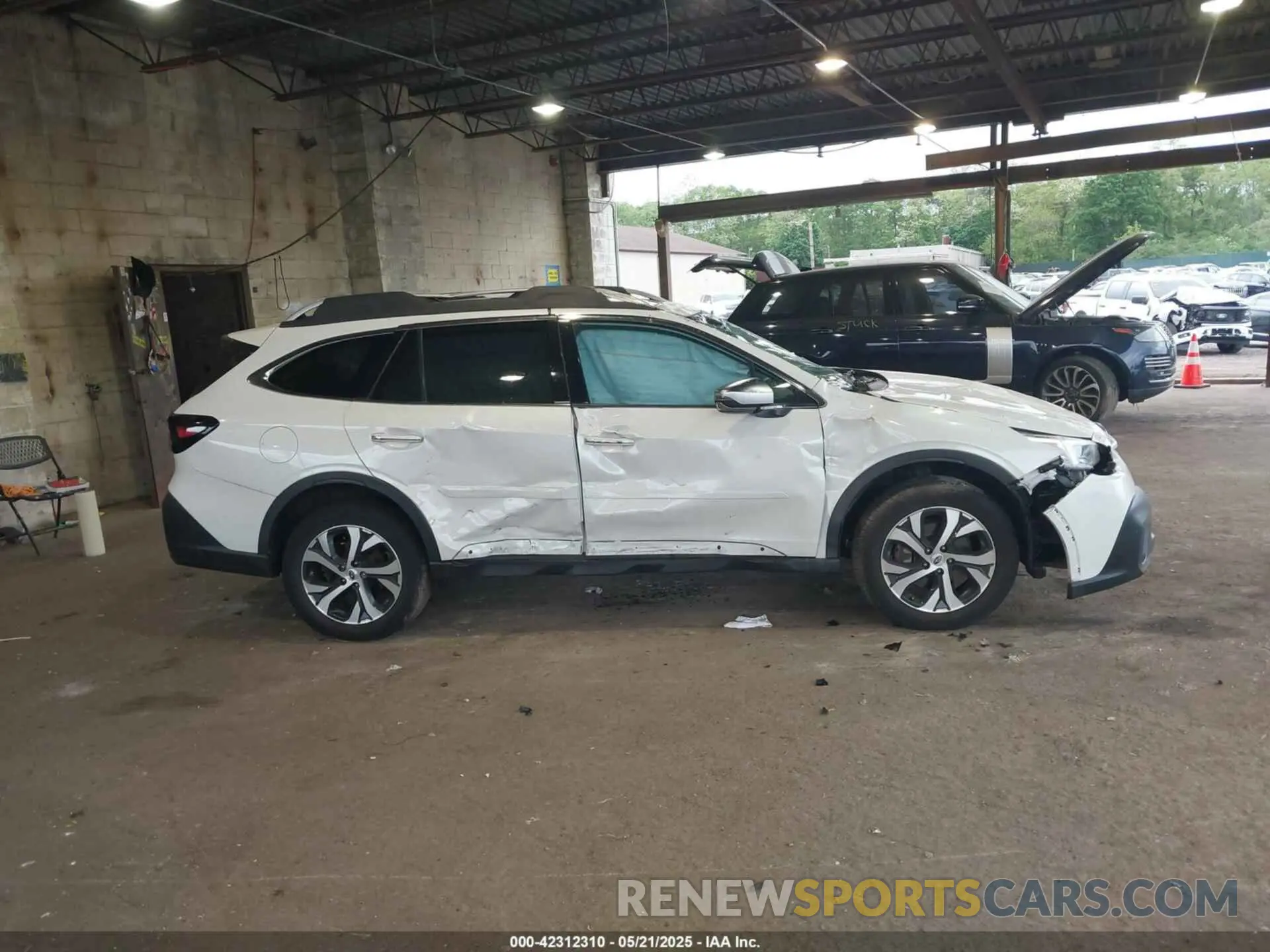12 fotografías del automóvil dañado 4S4BTAPC0M3222768 SUBARU OUTBACK 2021