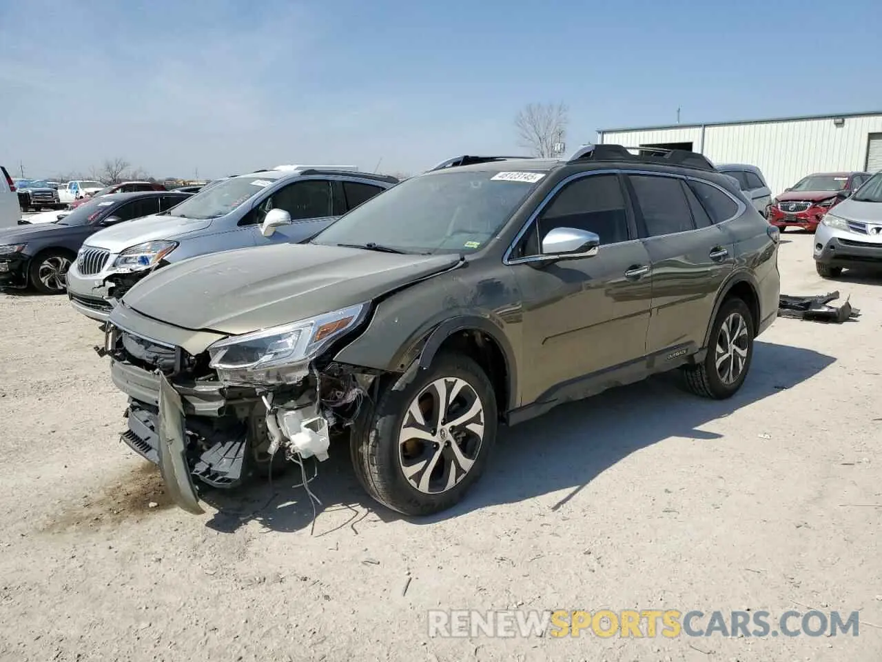 1 fotografías del automóvil dañado 4S4BTAPC5M3208669 SUBARU OUTBACK 2021