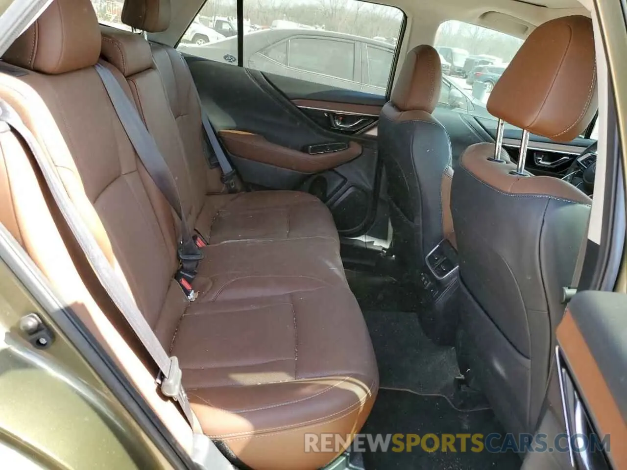 11 fotografías del automóvil dañado 4S4BTAPC5M3208669 SUBARU OUTBACK 2021