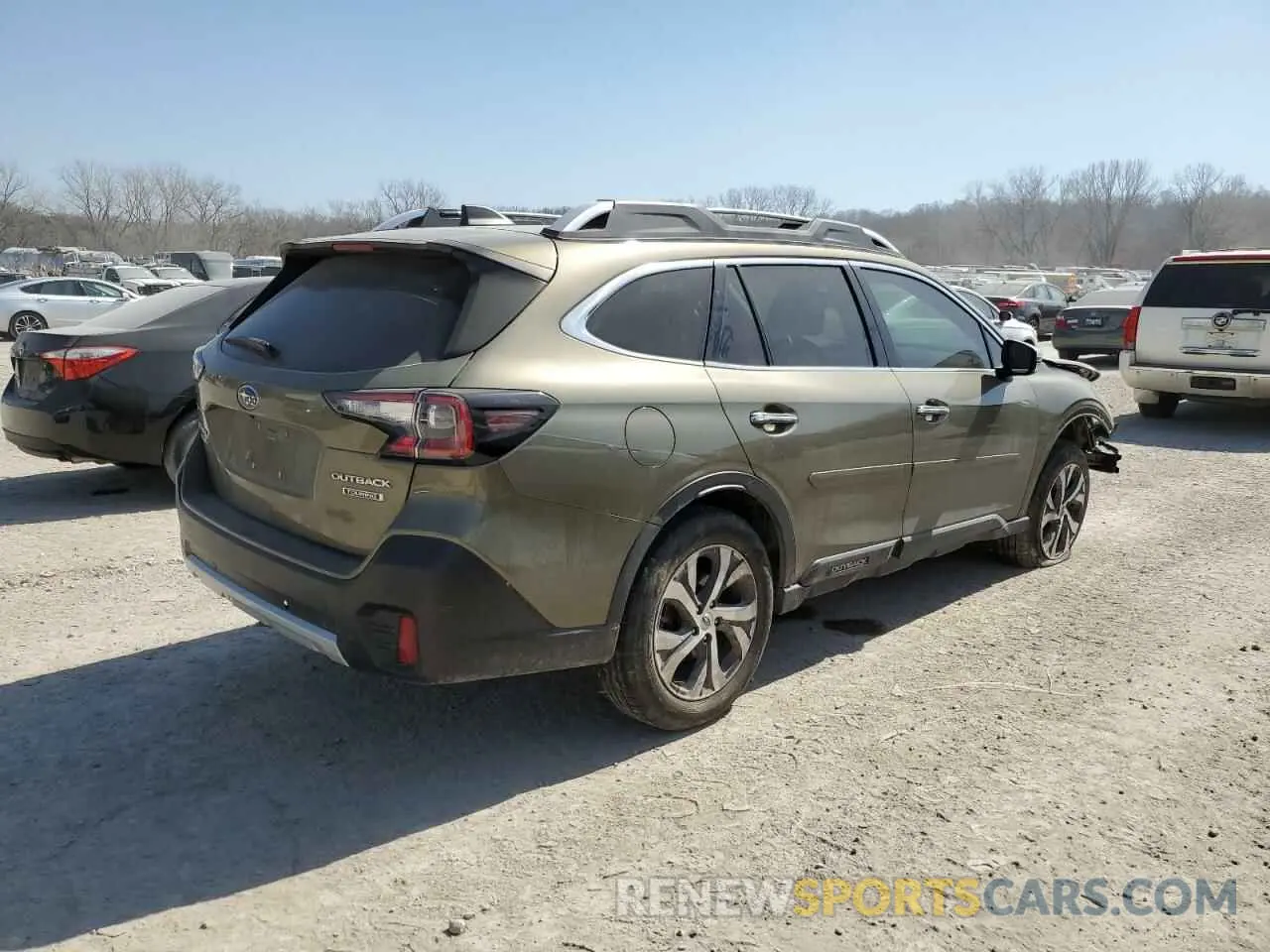 3 fotografías del automóvil dañado 4S4BTAPC5M3208669 SUBARU OUTBACK 2021