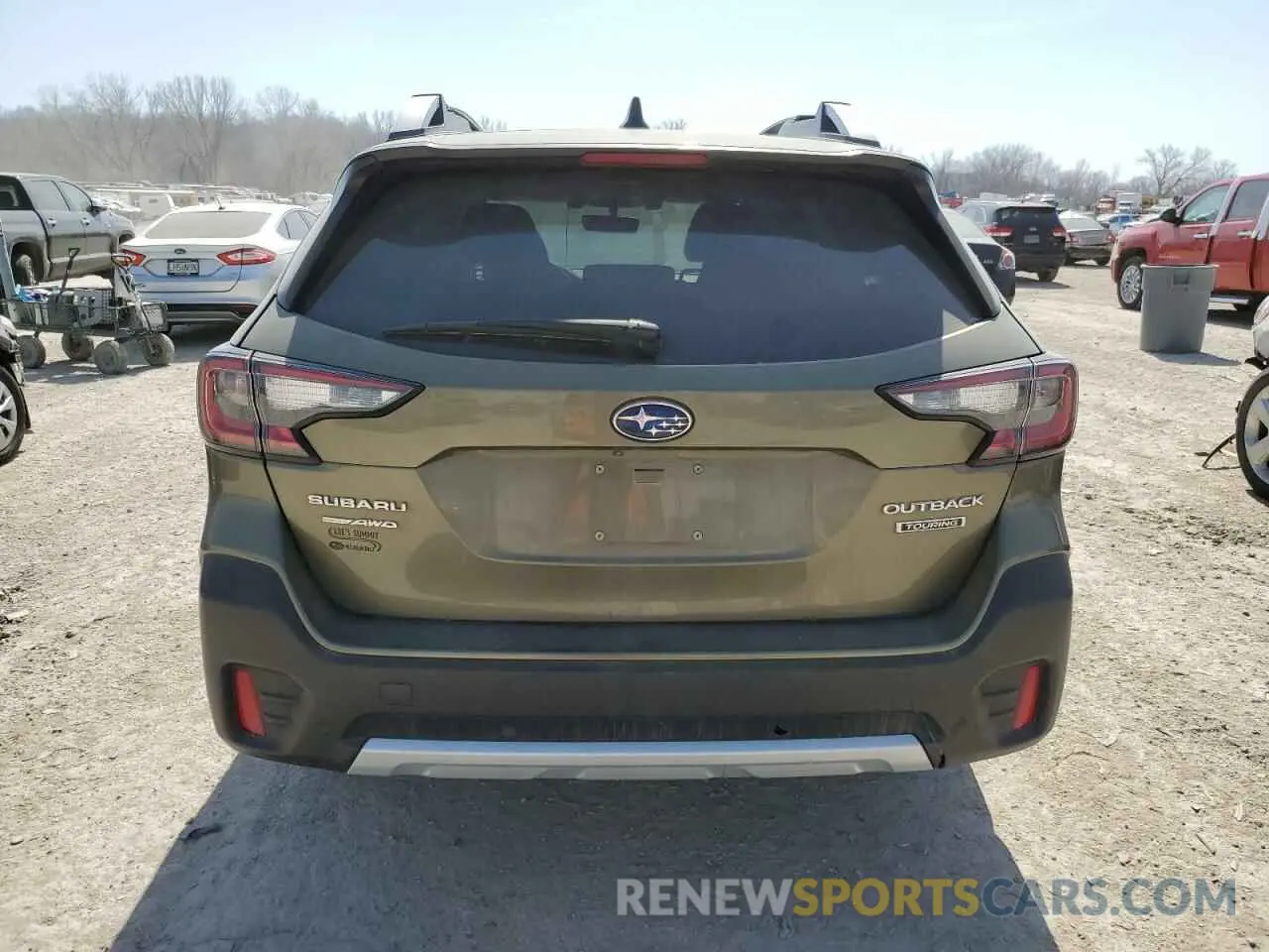 6 fotografías del automóvil dañado 4S4BTAPC5M3208669 SUBARU OUTBACK 2021