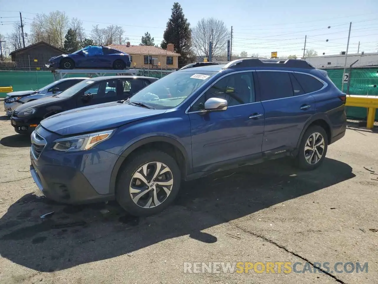 1 fotografías del automóvil dañado 4S4BTAPC5M3215461 SUBARU OUTBACK 2021
